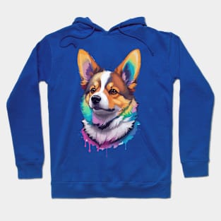 Colorful Dog Hoodie